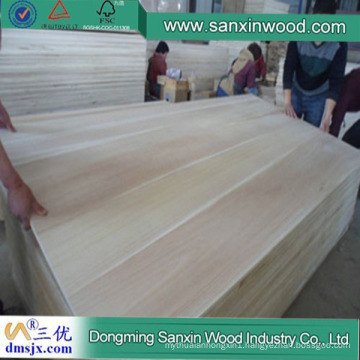 Paulownia Solid Wooden Edge Glued Board